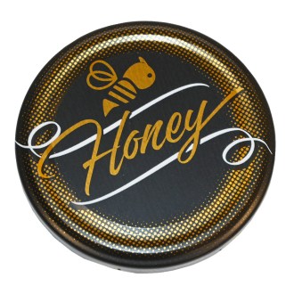 Coperchio per vasetto TO 82 - Honey - nero - opaco - HO12-2
