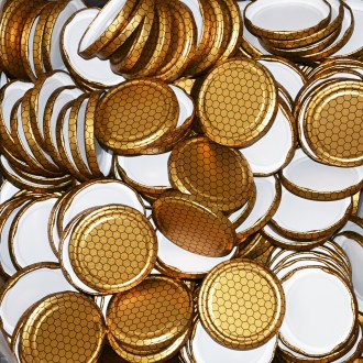 Coperchio per vasetto TO 82 - Favo d'api - 700 pz - scatola intera - HC6