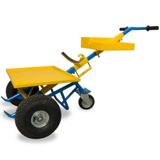 Carrello per apiario con piattaforma