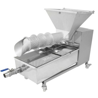 Pressa a coclea per la separazione del miele e della cera dagli opercoli, capacità 50 kg/h Lysoň - OPTIMA