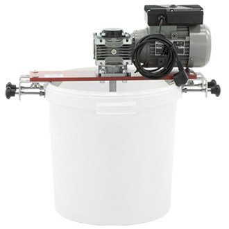 Dispositivo per la cremazione del miele Lysoň per contenitori in plastica da 33 l 230 V