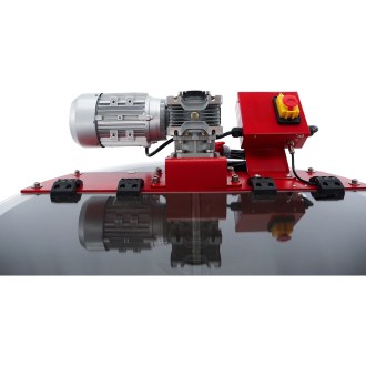 Dispositivo con riscaldamento, per miscelazione, 500 kg (riscaldamento 230V / motore 400V)