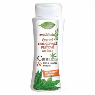 Latte detergente struccante idratante per il viso CANNABIS 255 ml