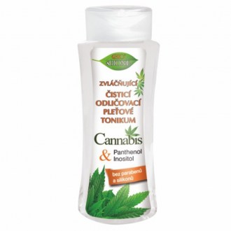 Tonico detergente struccante lenitivo per il viso CANNABIS 255 ml