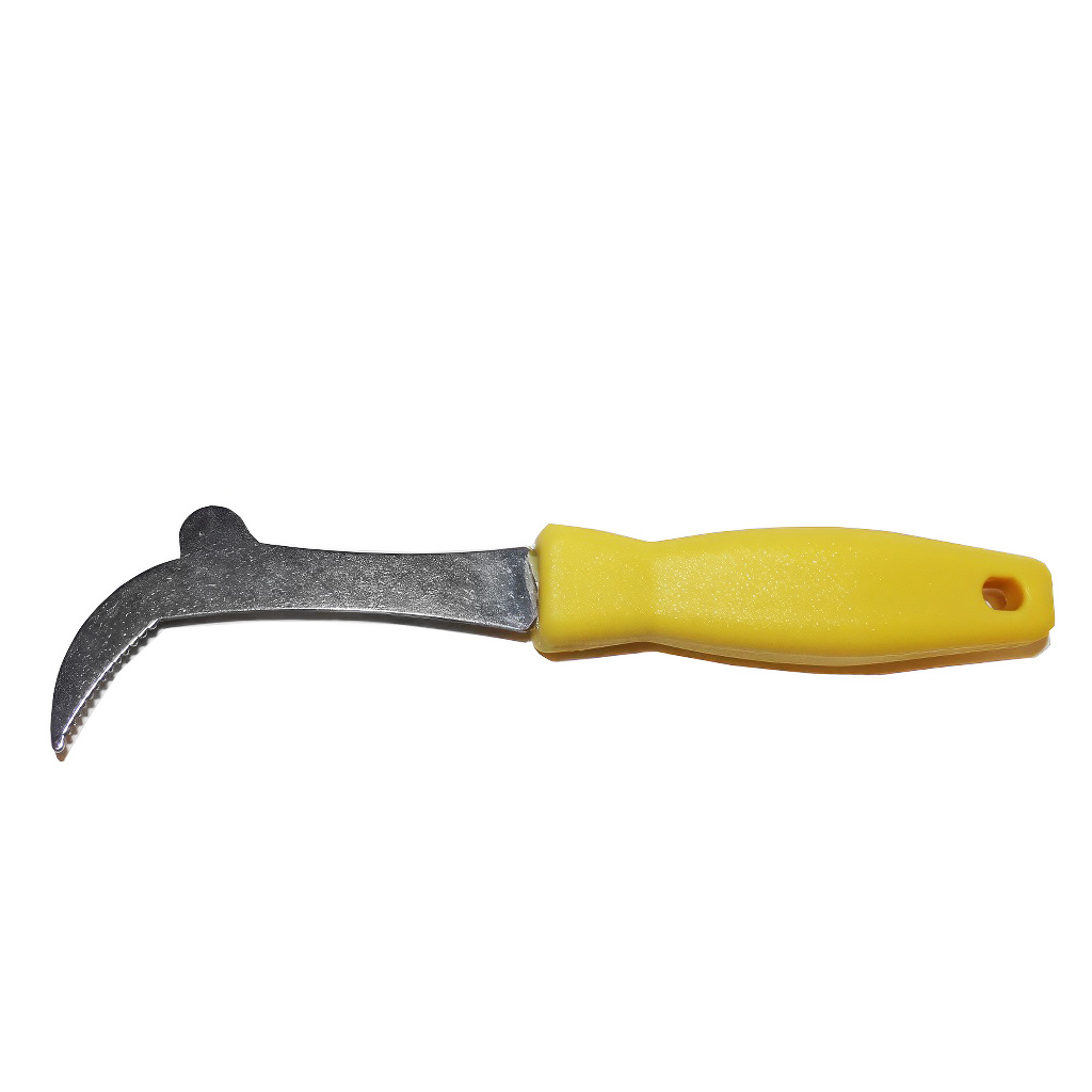 Leva per arnia - manico in plastica giallo
