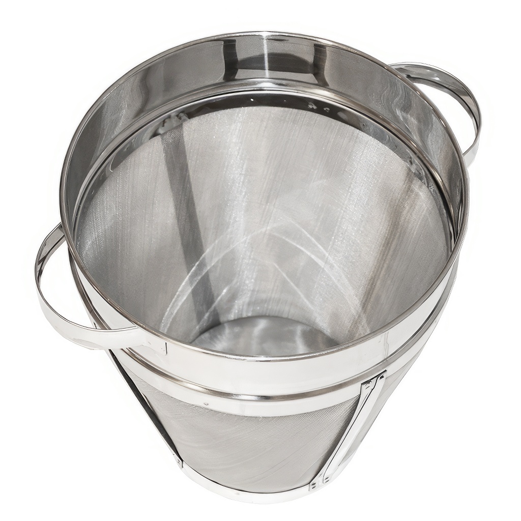 Filtro conico senza pressatura per contenitori da 25 kg