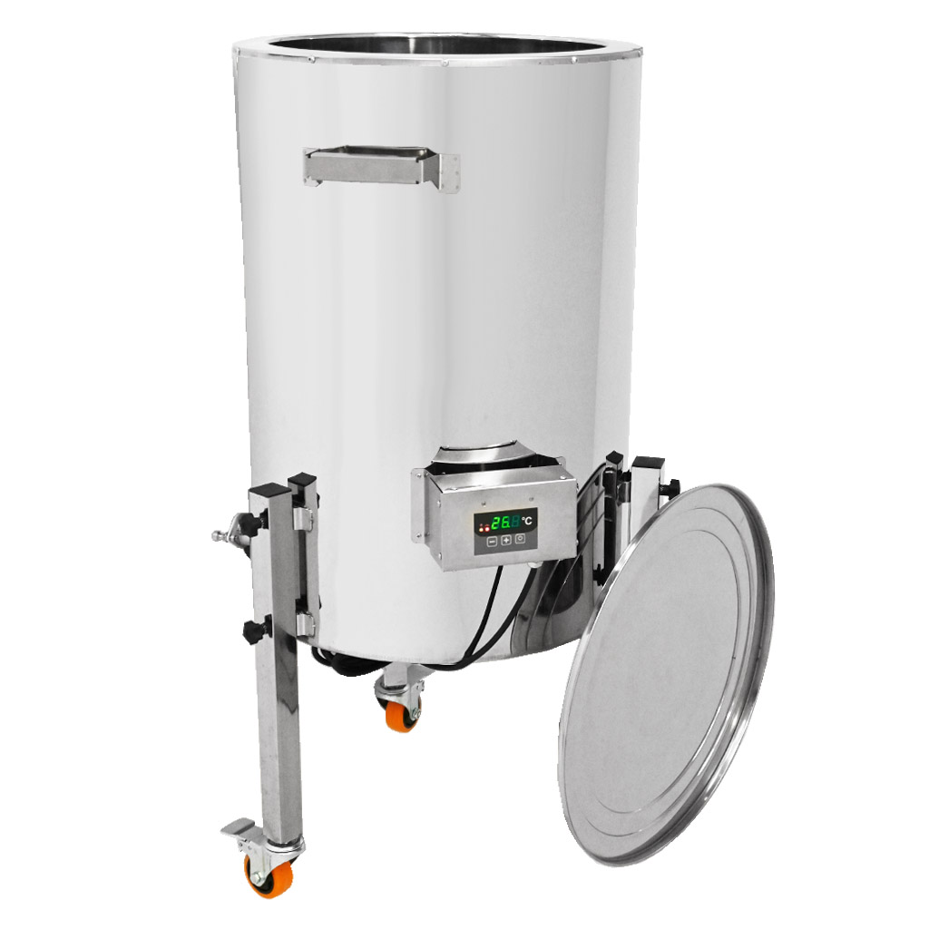 Vasca di disincristallizzazione con riscaldamento Mellarius MaxiLine 230 V - 163 litri / 225 kg