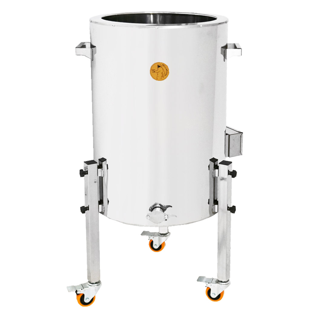 Contenitore di decristallizzazione con riscaldamento Mellarius MaxiLine 230 V - 104 litri / 140 kg
