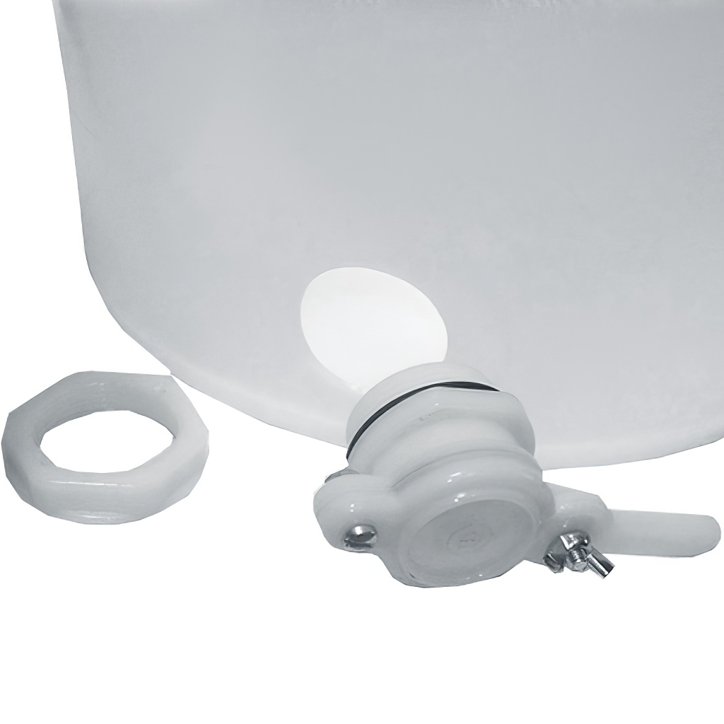 Contenitore per smielatura in plastica 35 - 40 kg bianco