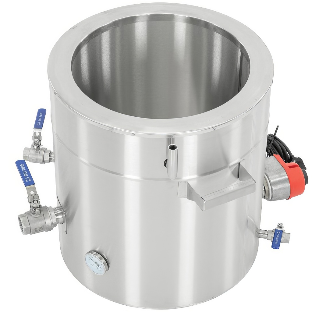Sterilizzatore per cera - 50 l, con camicia riscaldante