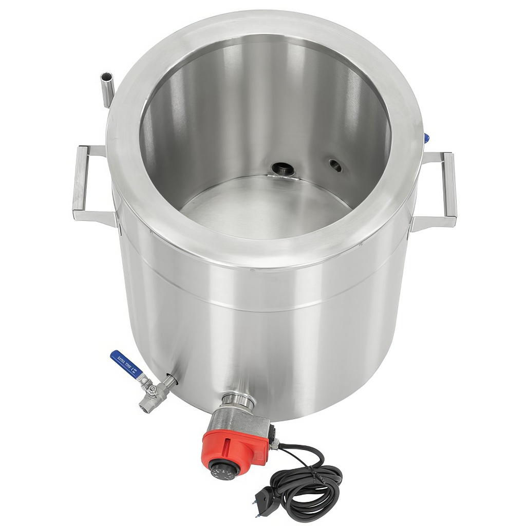 Sterilizzatore per cera - 50 l, con camicia riscaldante
