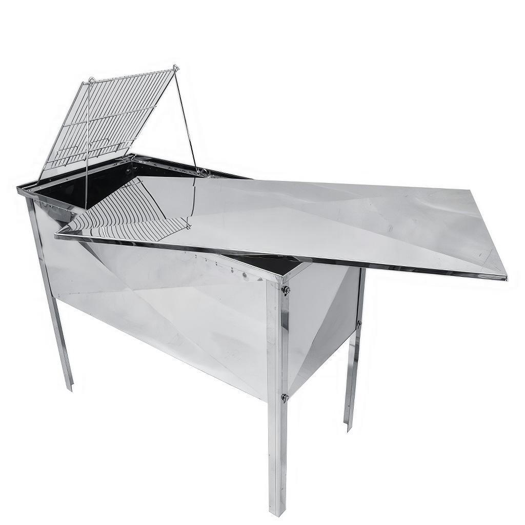 Tavolo disopercolatore Mellarius con coperchio - 100 cm