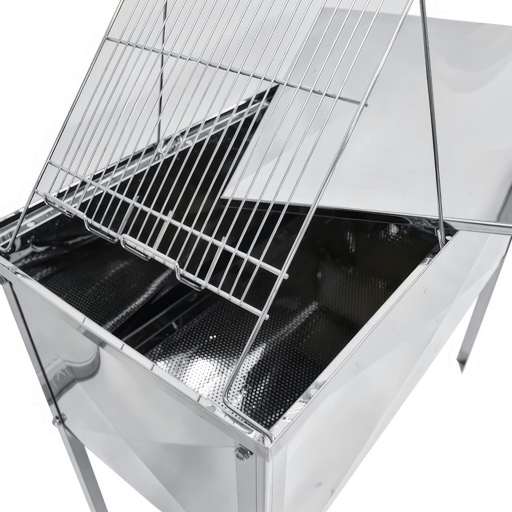 Tavolo disopercolatore Mellarius con coperchio - 100 cm