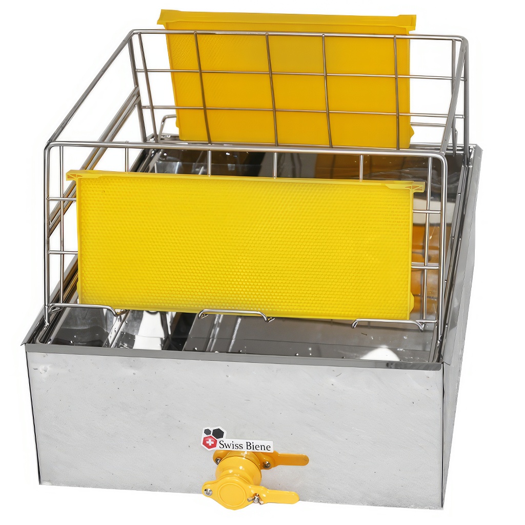Vassoio per disopercolatura Swiss Biene grande - completamente in acciaio inox