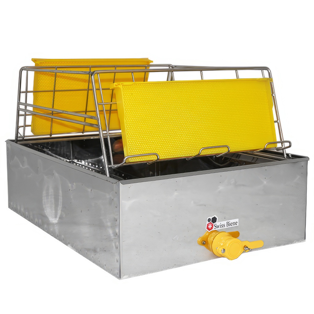 Vassoio per disopercolatura Swiss Biene grande - completamente in acciaio inox
