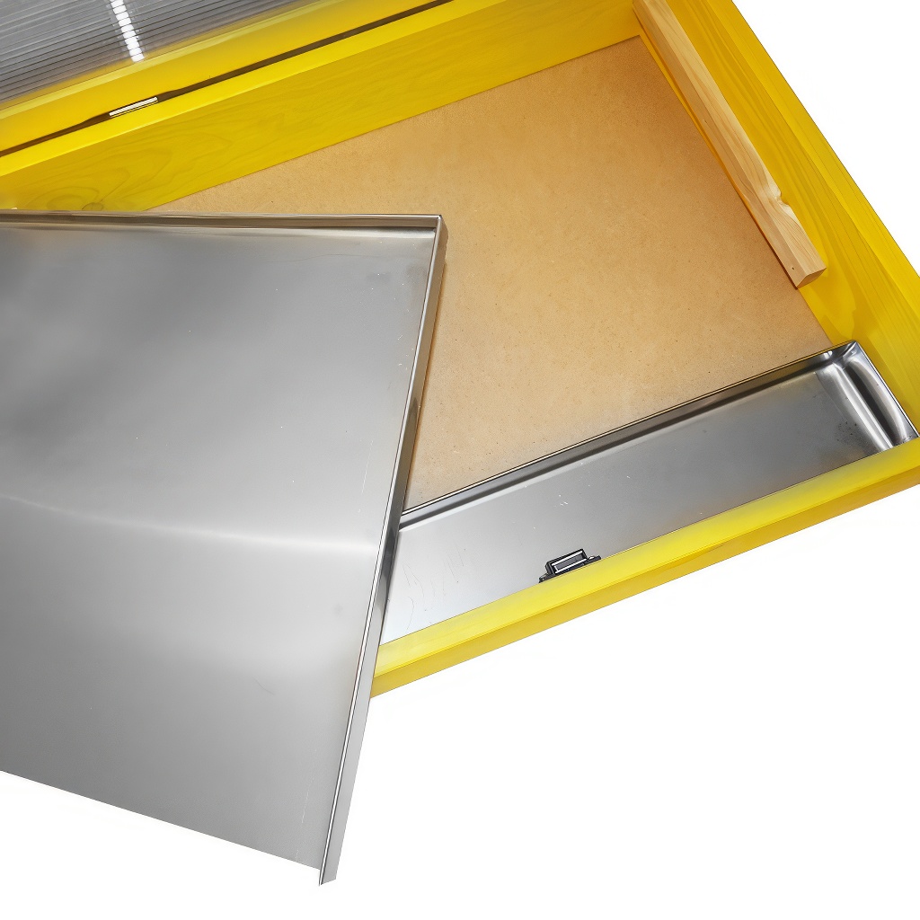 Fonditore di cera solare JaHan, policarbonato, acciaio inox 74,5x54 cm