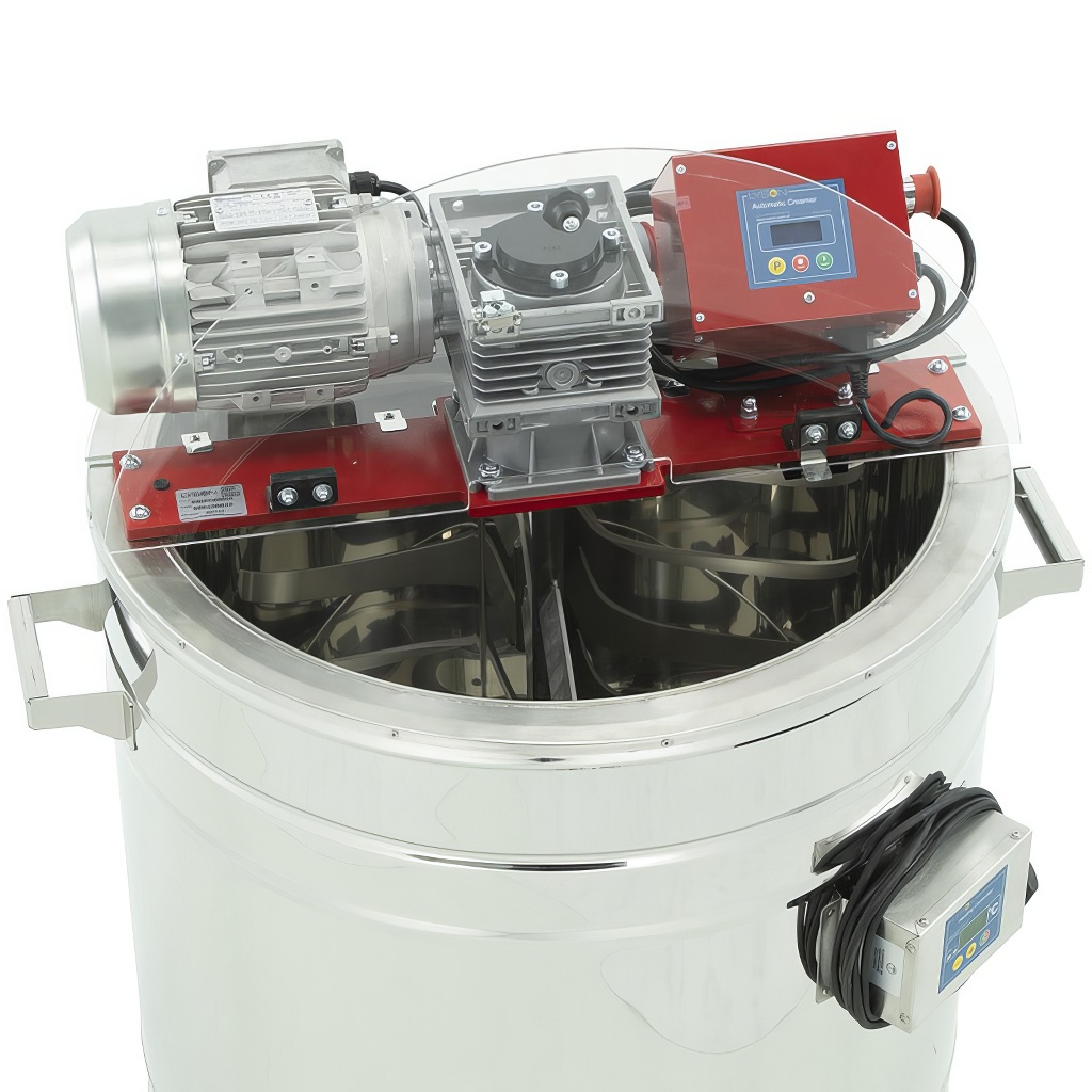 Dispositivo per la cremazione del miele con riscaldamento Lysoň, capacità 150-200 l - automatico