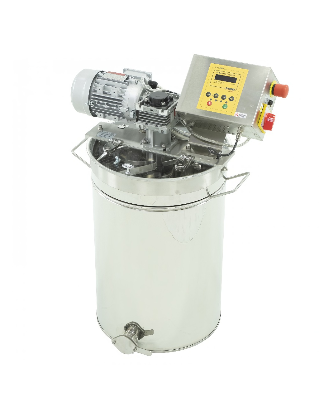 Macchina per cremazione del miele Lysoň PREMIUM 230V capacità 50-200 l - automatica