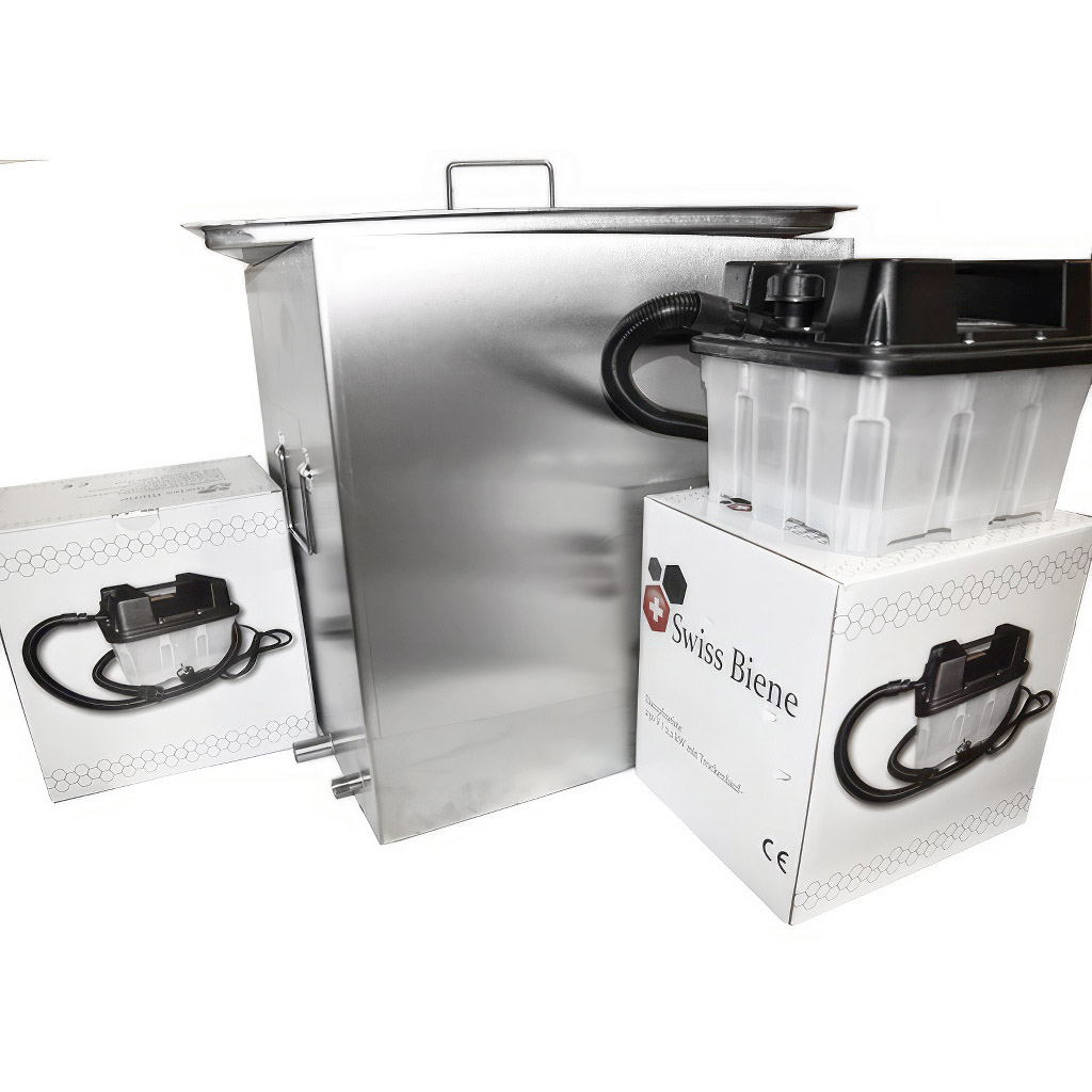 Fonditore di cera JaHan - acciaio inox - elettrico - 2 generatori