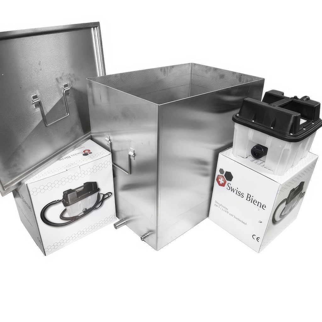 Fonditore di cera JaHan - acciaio inox - elettrico - 2 generatori