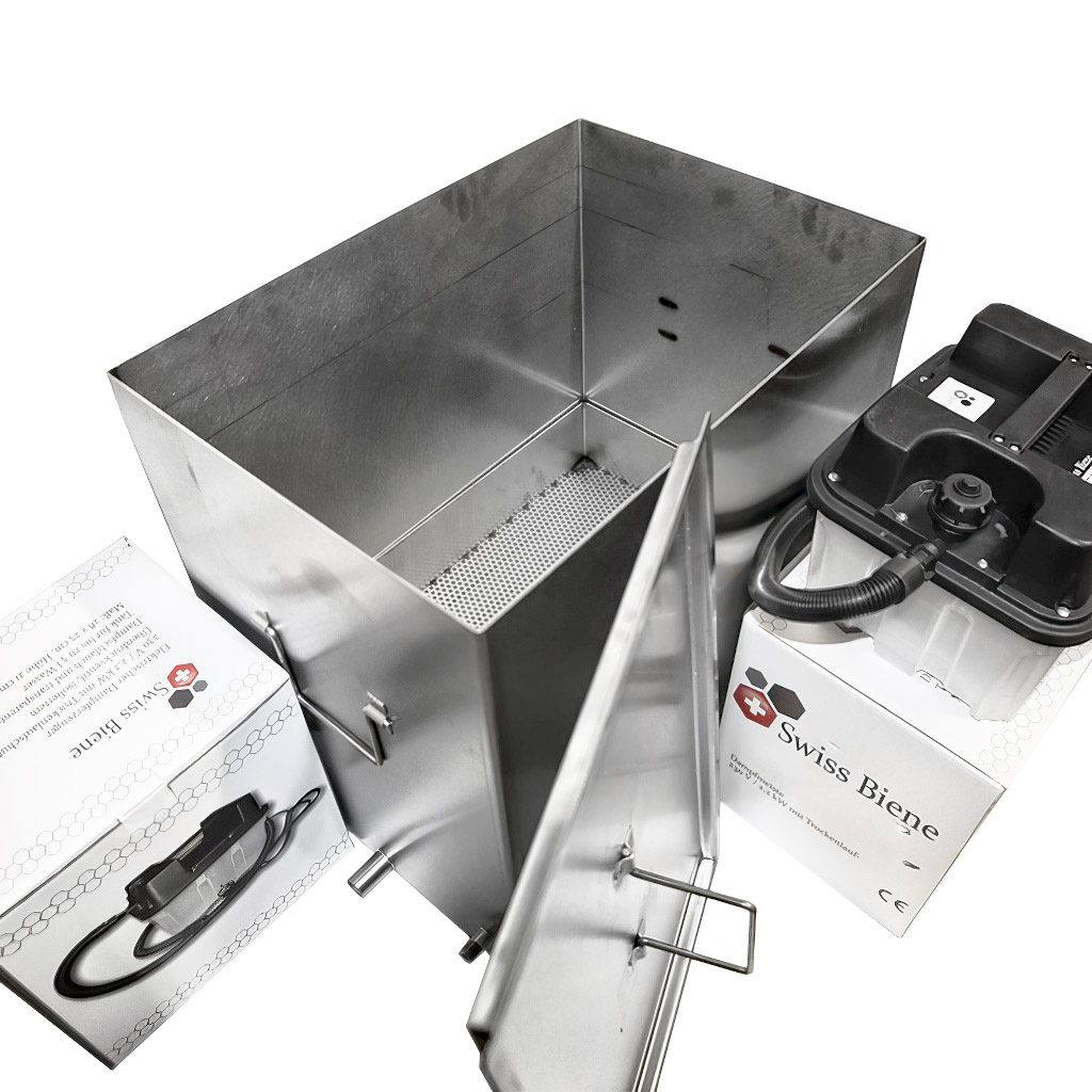 Fonditore di cera JaHan - acciaio inox - elettrico - 2 generatori
