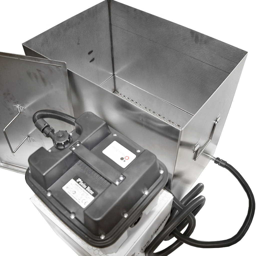 Fonditore di cera JaHan - acciaio inox - elettrico - 2 generatori