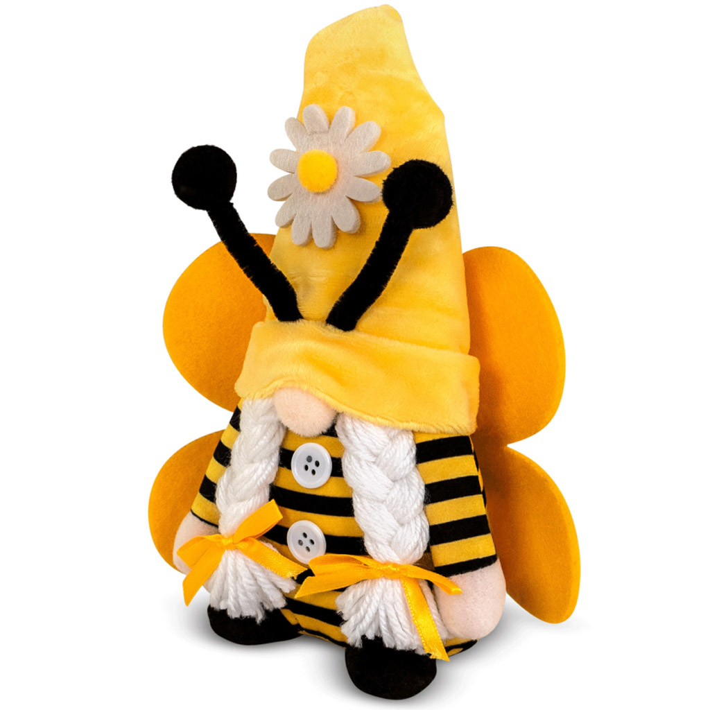 Nano dell'ape di peluche 22 cm – BienoSpass con trecce