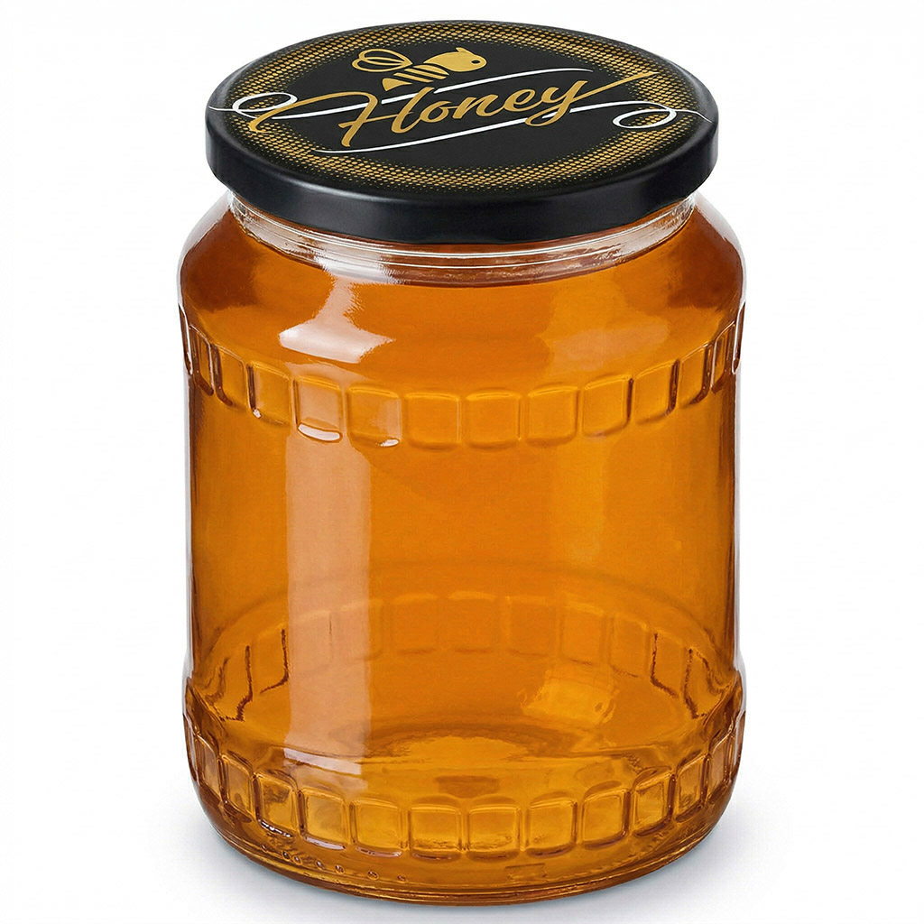 Coperchio per vasetto TO 82 - Honey - nero - opaco - HO12-2