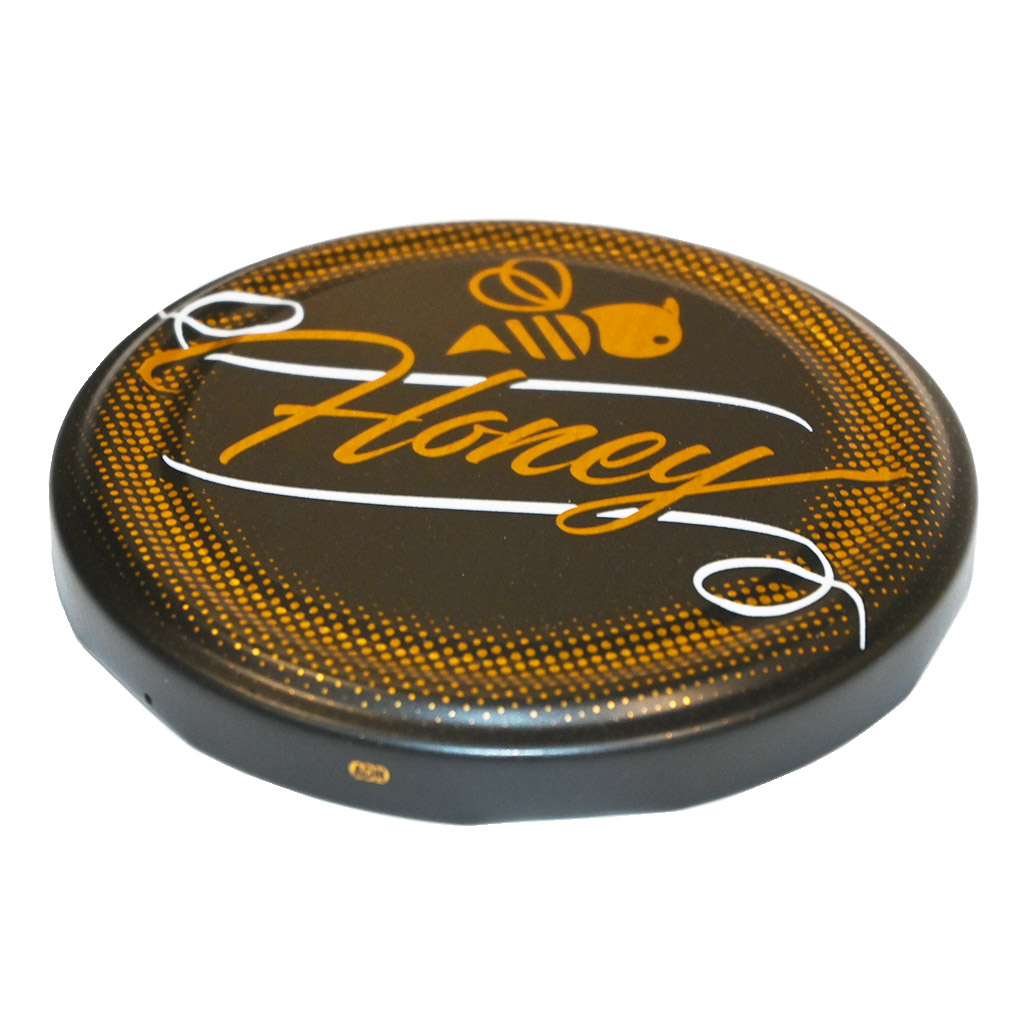 Coperchio per vasetto TO 82 - Honey - nero - opaco - HO12-2