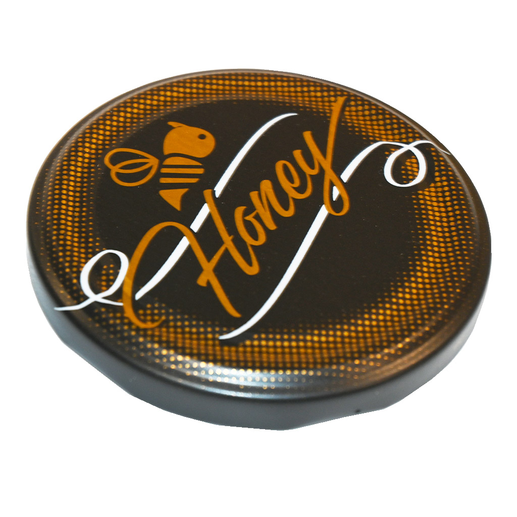 Coperchio per vasetto TO 82 - Honey - nero - opaco - HO12-2