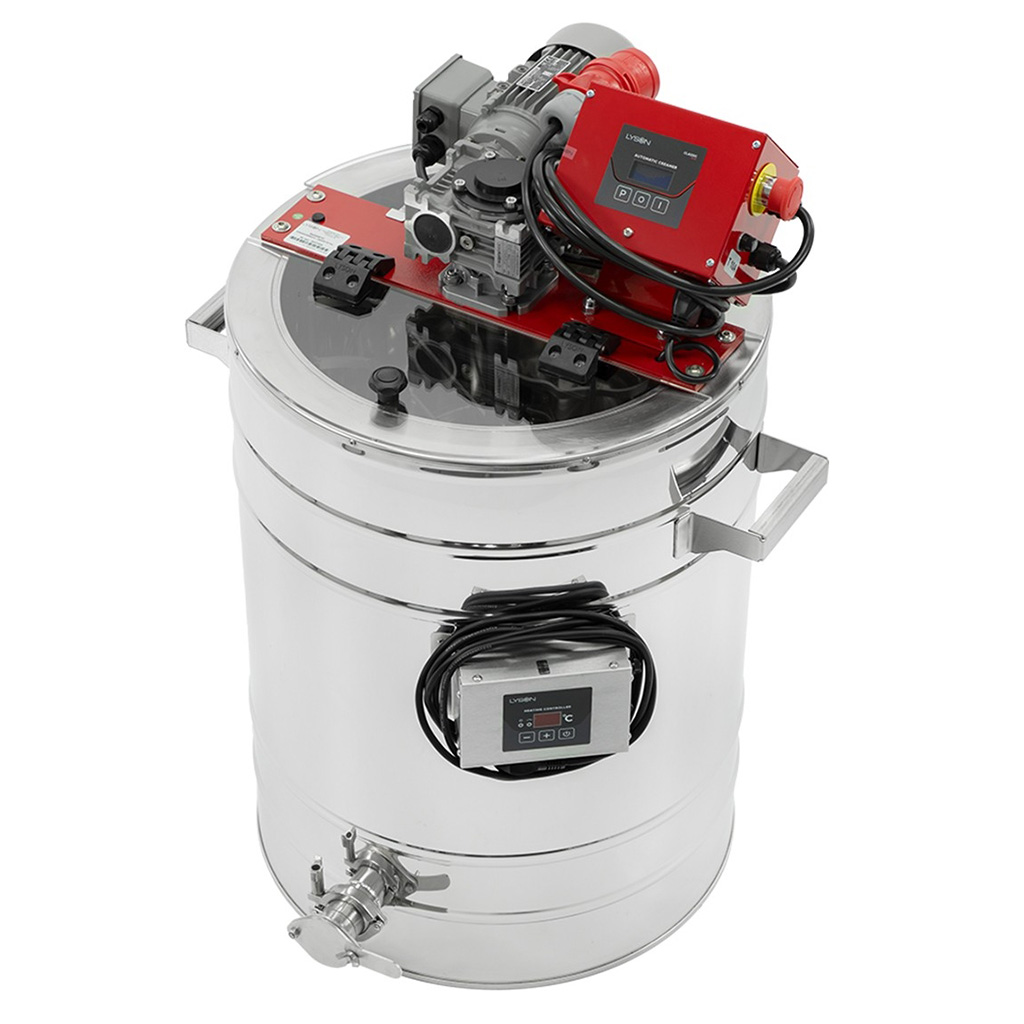 Dispositivo per la cremazione del miele con riscaldamento Lysoň 400 V capacità 70 l - automatico