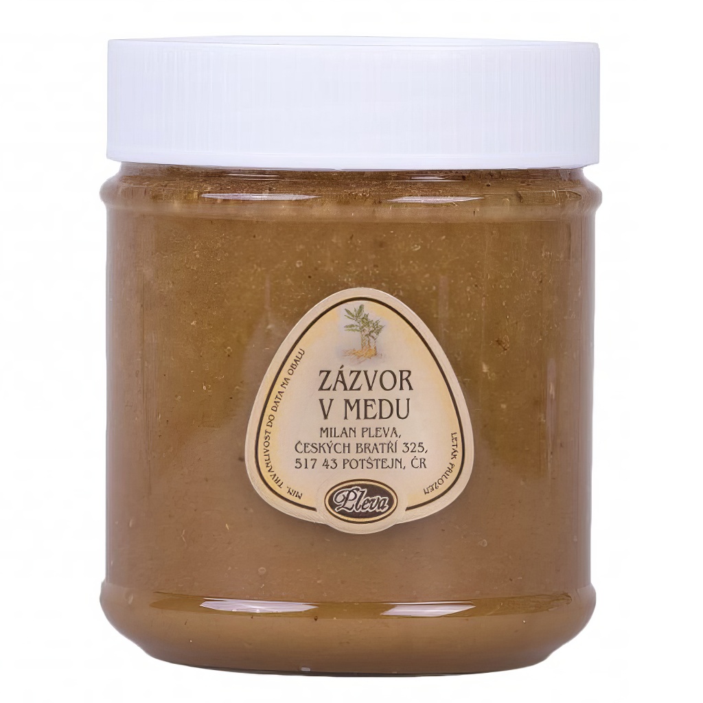 Zenzero medicinale nel miele